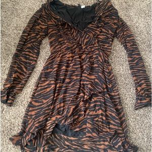 H&M Tiger Stripped Dress